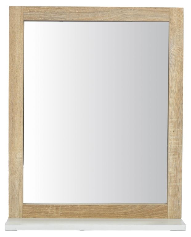 Зеркало настенное Actuel с полкой, 48x10x60 см