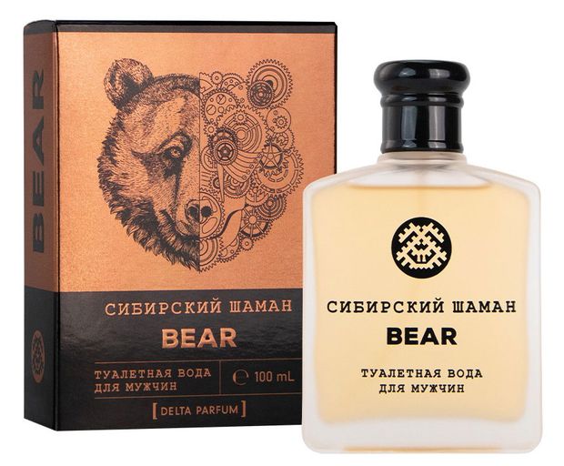 Туалетная вода для мужчин Сибирский Шаман Bear, 100 мл