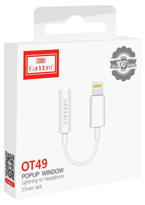 Адаптер Earldom OT49 8pin-AUX 430₽