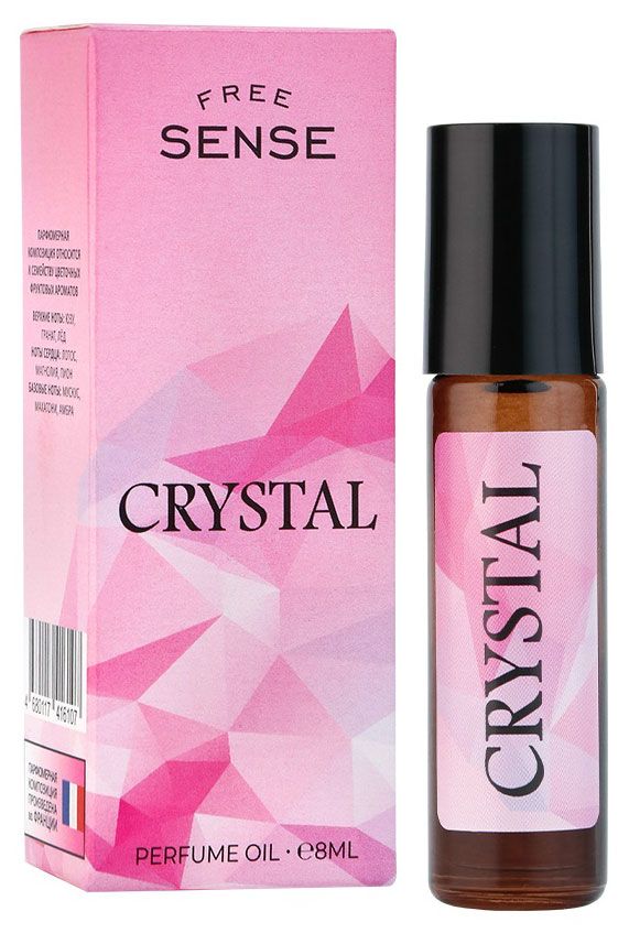 Масло парфюмированное для женщин Free Sense Crystal, 8 мл