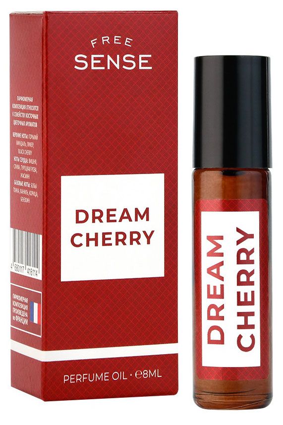 Масло парфюмированное для женщин Free Sense Dream Cherry, 8 мл