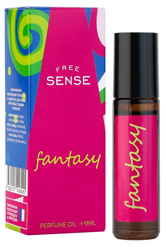 Масло парфюмированное для женщин Free Sense Fantasy, 8 мл