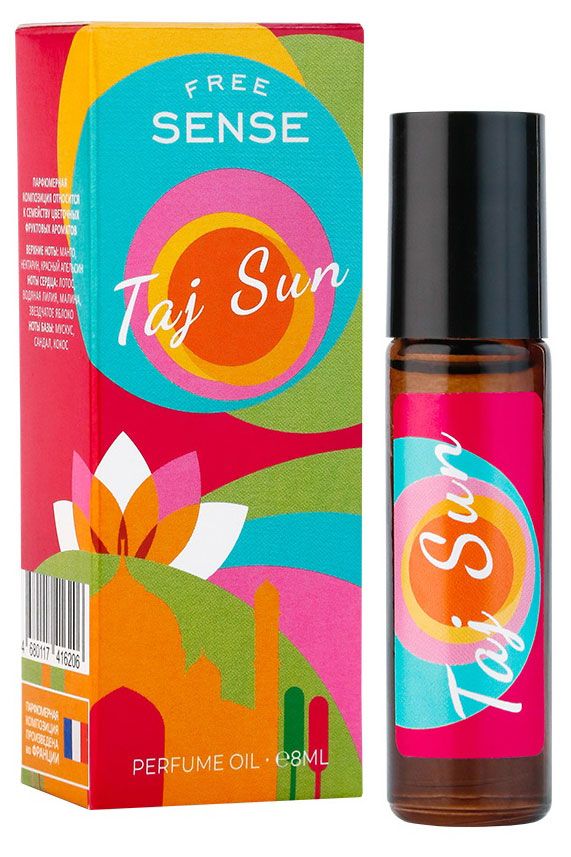 Масло парфюмированное для женщин Free Sense Taj Sun, 8 мл