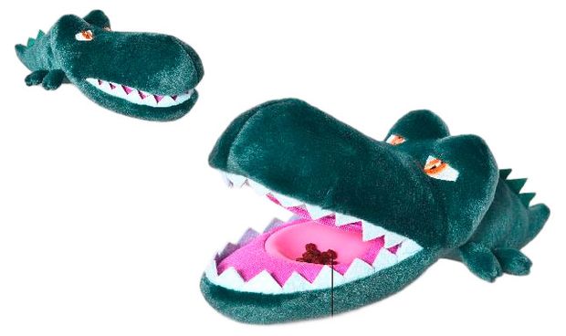 Игрушка для собак АШАН Красная птица Крокодил 31х16 см 640₽