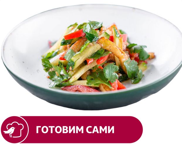 Салат АШАН Лазат острый, вес