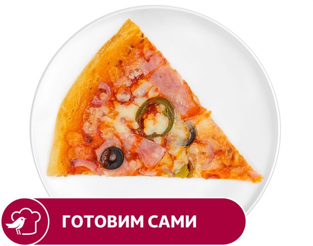 Пицца АШАН Дьяволина, 1 кусок