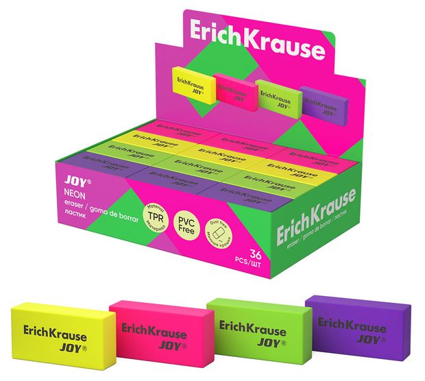 Ластик ErichKrause JOY, 1 шт