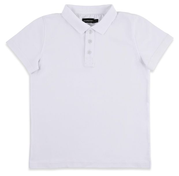 Поло для мальчика InExtenso с коротким рукавом белое