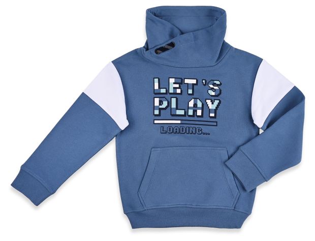 Толстовка для мальчика InExtenso синяя
