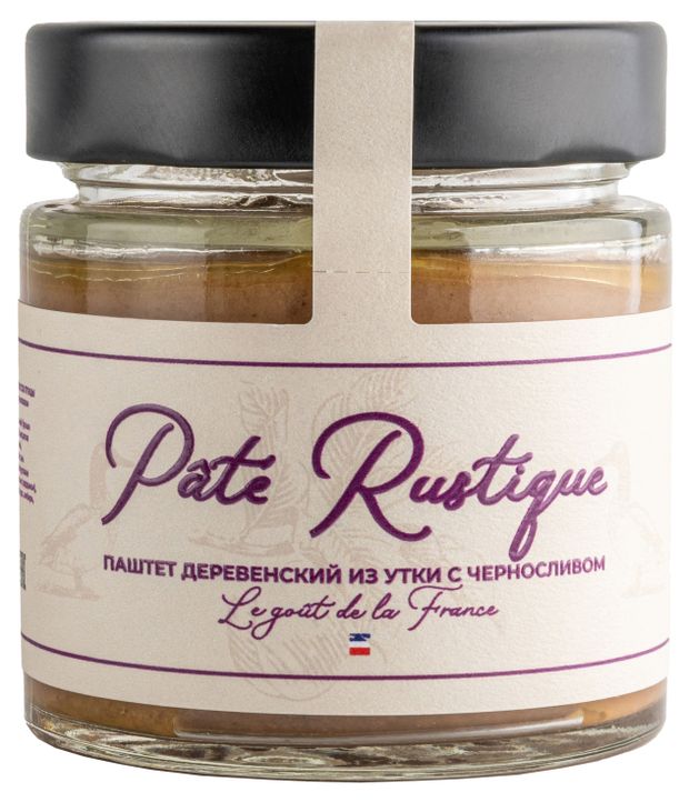 Паштет Карнеззо Деревенский патэ из утки с черносливом, 160 г