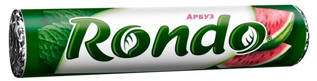 Конфеты освежающие Rondo Арбуз и ментол, 30 г