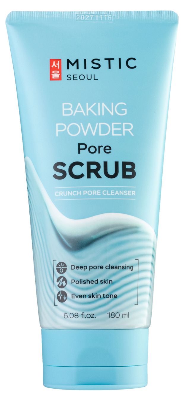 Скраб для лица Mistic Baking Power содовый глубокоочищающий, 180 мл
