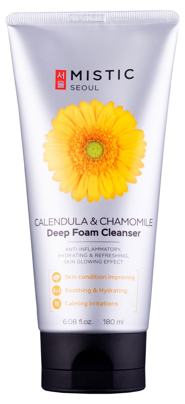 Пенка для умывания Mistic с экстрактом календулы и ромашки 180 мл 1150₽