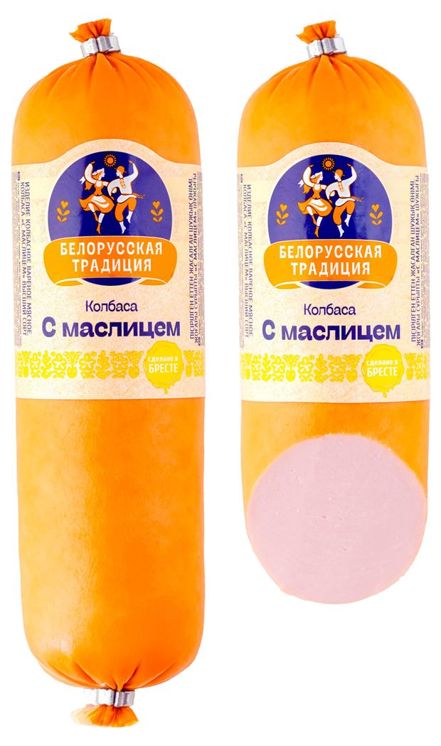 Колбаса вареная Белорусская традиция с маслицем, 380 г