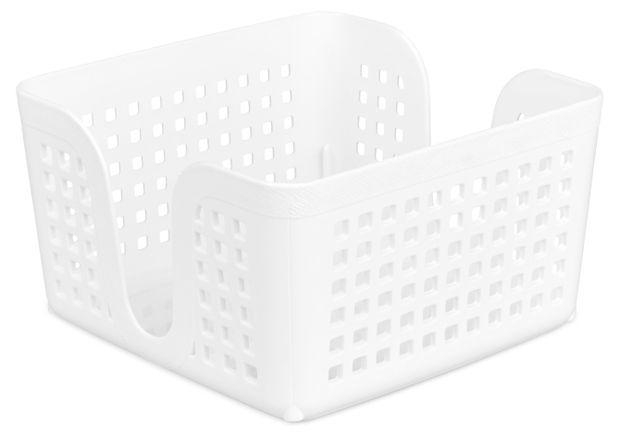 Салфетница Лофт белая, 15 см