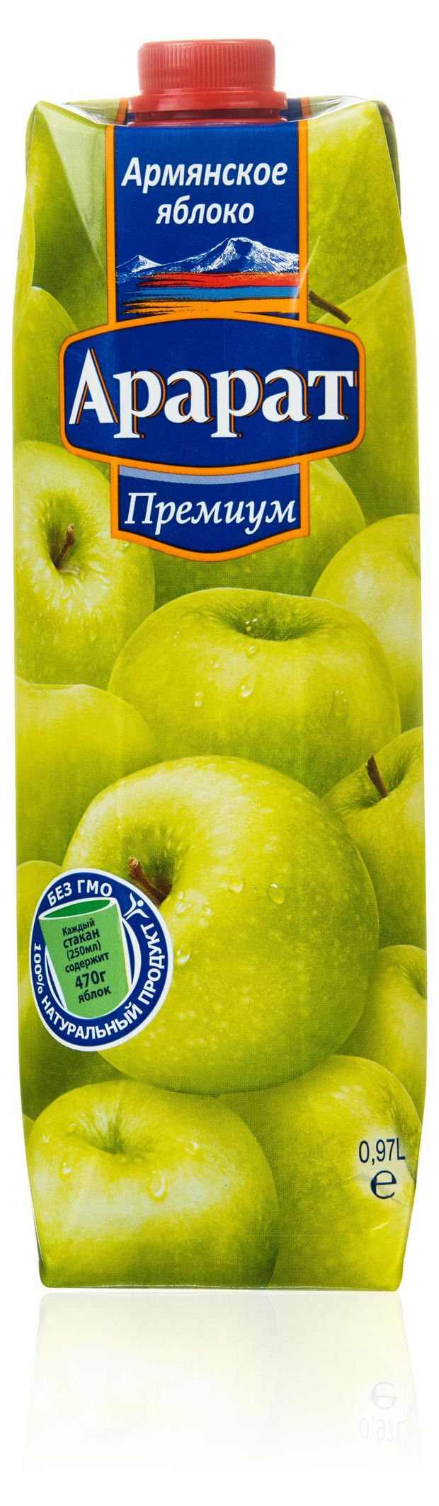 Сок ARARAT Premium яблоко, 0,97л
