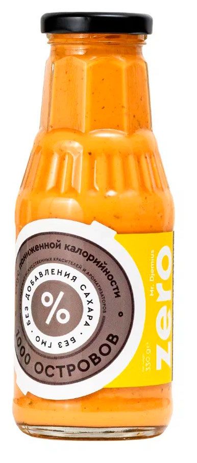 Соус Mr. Djemius Zero Тысяча остров, 330 г