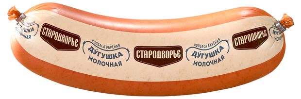Колбаса вареная Стародворье Дугушка молочная из мяса с пряностями, ~ 1 кг
