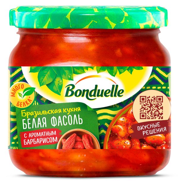 Бакалея Фасоль BONDUELLE с барбарисом, 350 мл