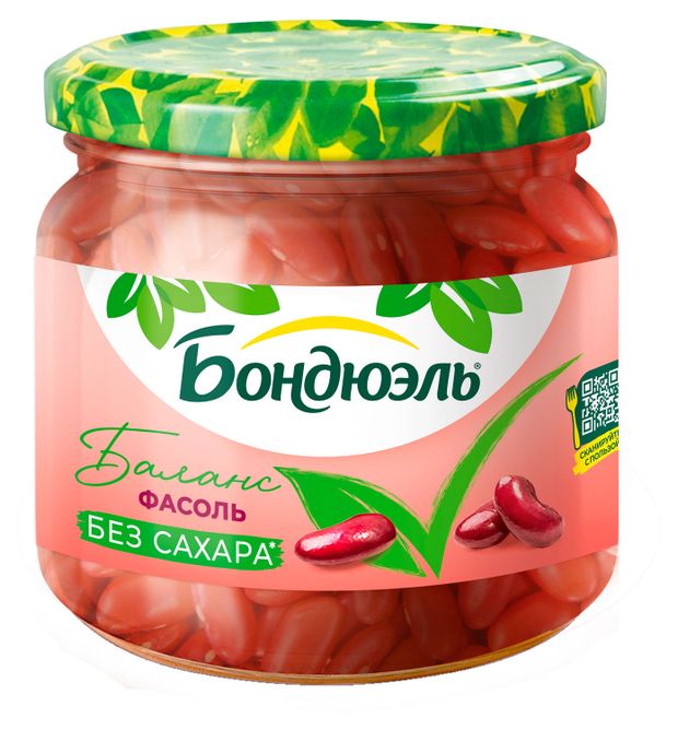 Фасоль красная Бондюэль, 350 мл