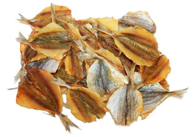 Желтый полосатик сушено-вяленый, вес