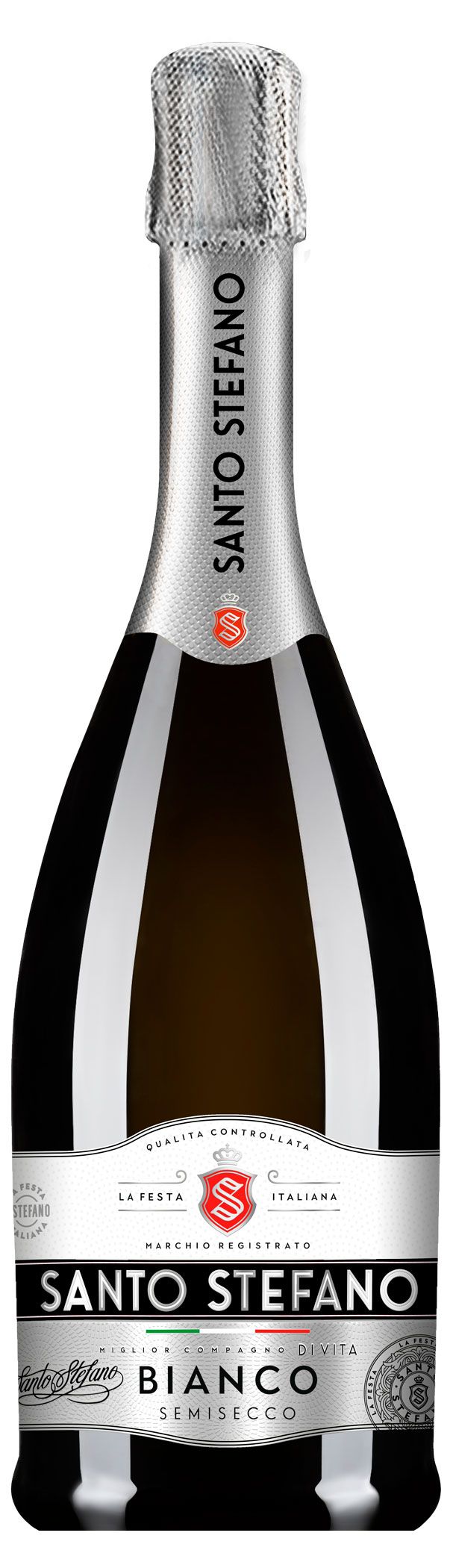 Сидр Santo Stefano Bianco белый полусухой 6%, 0,75 л