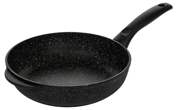 Сковорода SCOVO литая черная, d 24 см