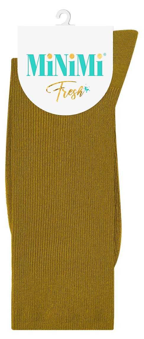Носки женские MINIMI FRESH 4103 высокая резинка Oliva, р 39-41