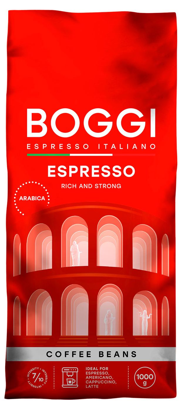 Кофе зерновой Boggi Espresso, 1 кг
