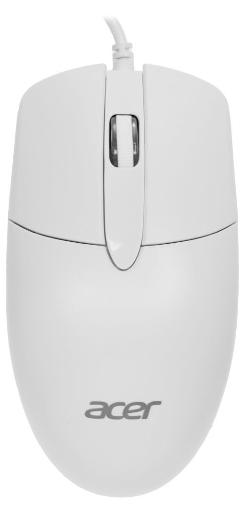 Мышь проводная Acer OMW300 белая 600₽
