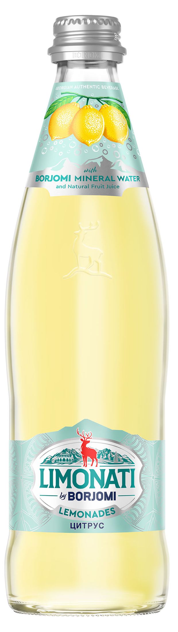 Напиток газированный Borjomi Limonati Цитрус, 500 мл
