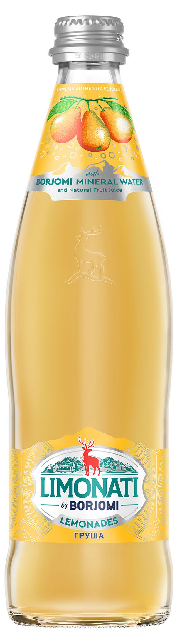 Напиток газированный Borjomi Limonati Груша, 500 мл