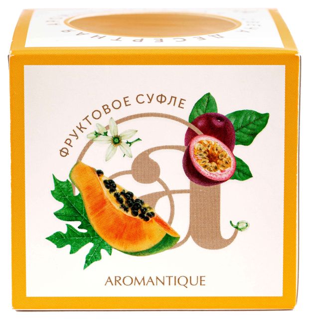 Свеча ароматическая Aromantique Фруктовое суфле, 60 г