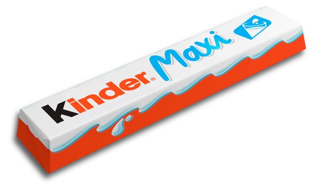 Шоколад молочный Kinder Maxi с молочной начинкой, 21 г