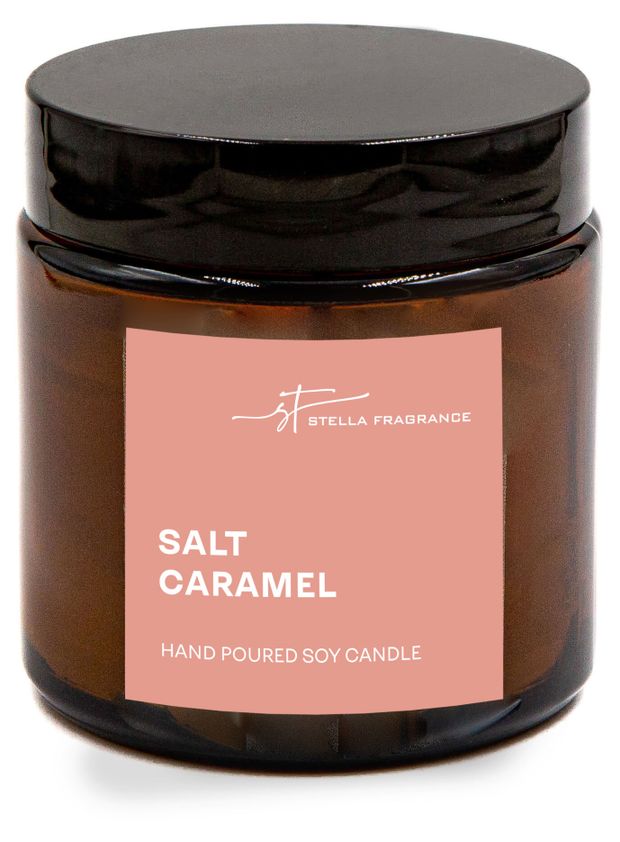 Свеча ароматическая Stella Fragrance Salt caramel, 90 г