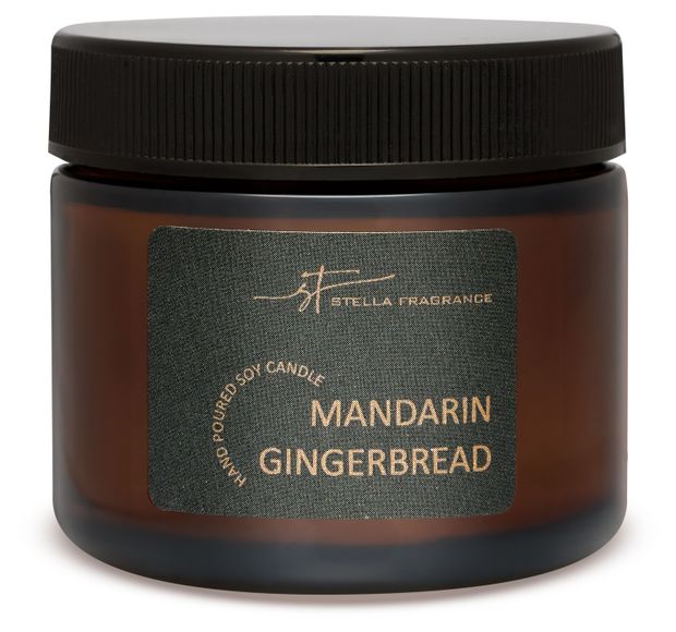 Свеча ароматическая Stella Fragrance Mandarin gingerbread, 50 г