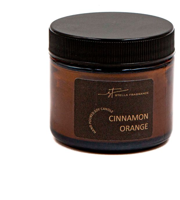 Свеча ароматическая Stella Fragrance Cinnamon orange, 50 г