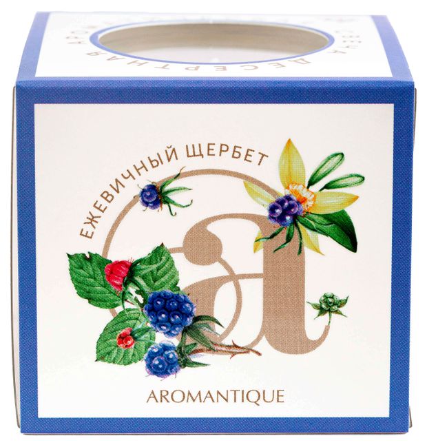Свеча ароматическая Aromantique Ежевичный щербет, 60 г