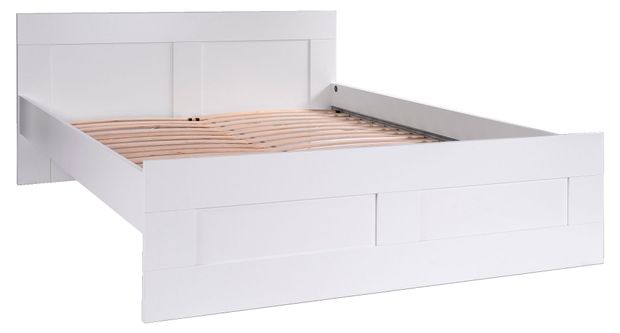 Кровать Сириус белая, 160х200 см