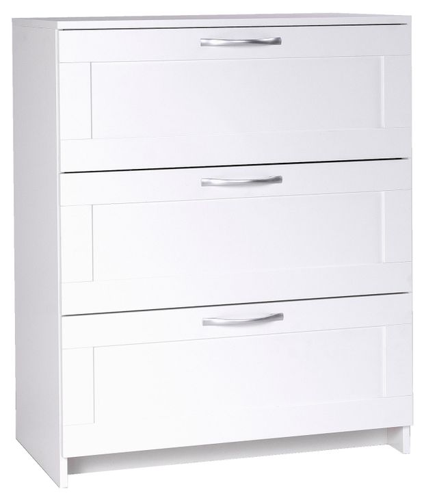 Комод Сириус 3 ящика белый