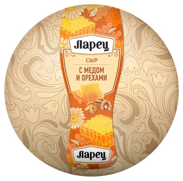 Сыр полутвердый Ларец с медом и орехами 45 БЗМЖ 1 шар 1 кг 1170₽