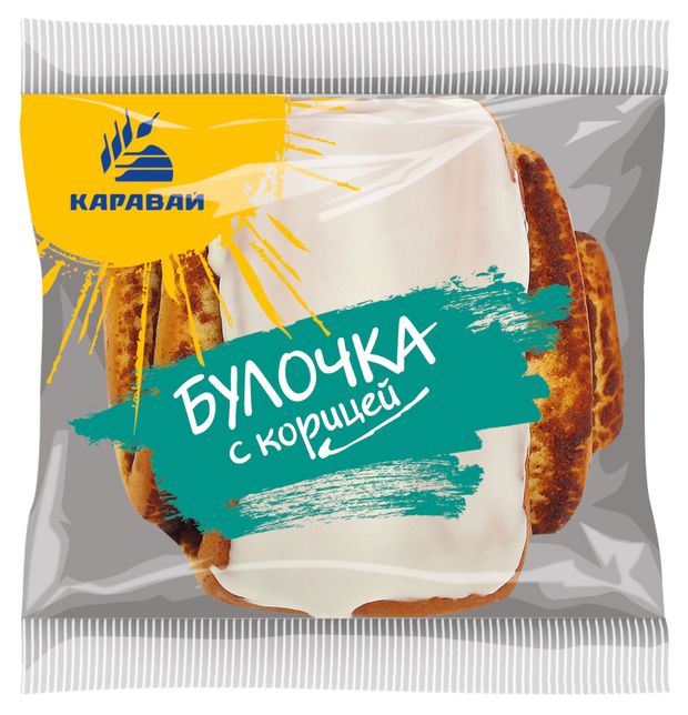 Булочка Каравай с корицей, 85 г
