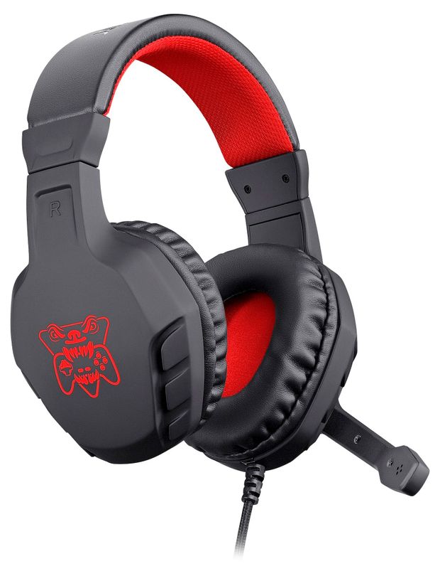 Игровая гарнитура Defender Cujo черно-красная кабель 2 м 1500₽