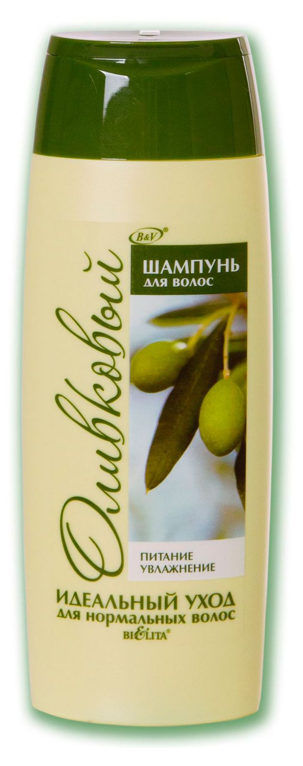 Шампунь для волос Belita оливковый Питание и увлажнение, 500 мл