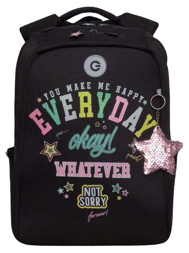 Рюкзак школьный для девочки Grizzly 1417 л 3300₽