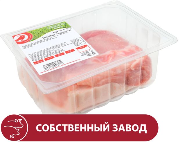 Птица, мясо Корейка свиная АШАН Красная птица бескостная охлажденная, 1 упаковка ~ 0,96 кг