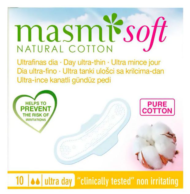 Прокладки гигиенические Masmi Soft 2 капли, 10 шт