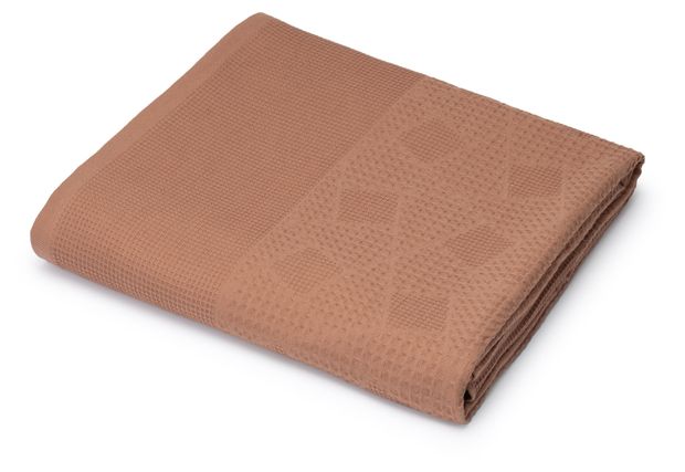 Плед фланелевый Cleanelly Basic коричневый 200х140 см 2300₽