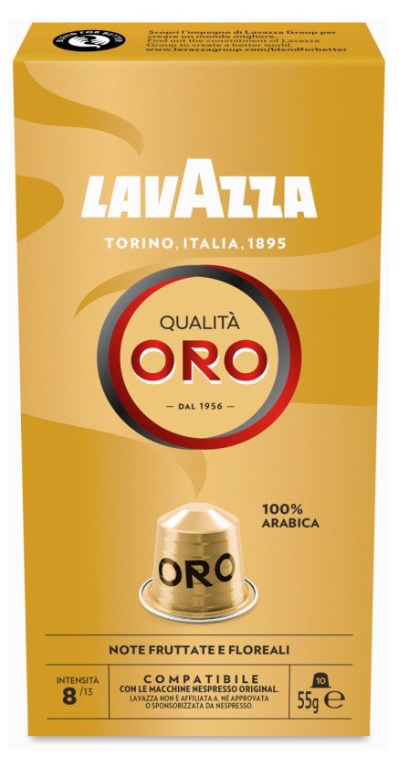 Кофе в капсулах Lavazza Nespresso Qualita ORO 10 шт 589₽