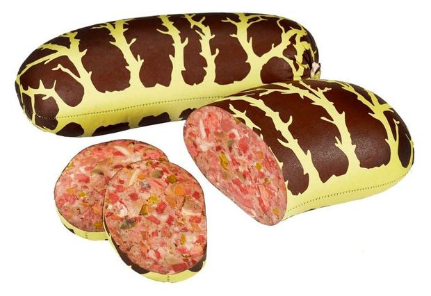 Колбаса вареная Борисовский мясокомбинат Сальтисон с корнишонами Беларусь, вес
